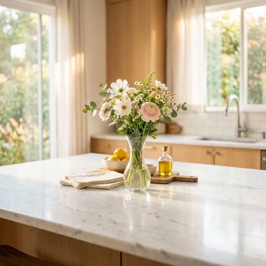 Illustrative clean kitchen